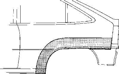 Боковина Van Wezel 3730146