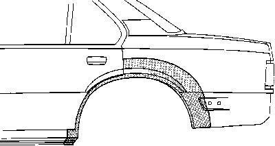 Боковина Van Wezel 3760148