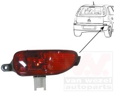 Задние противотуманные фонари Van Wezel 3777928