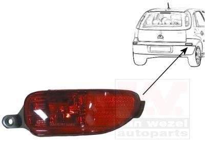 Задние противотуманные фонари Van Wezel 3777938