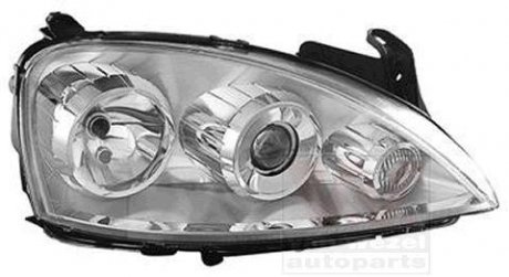 Фара головна Van Wezel 3779968