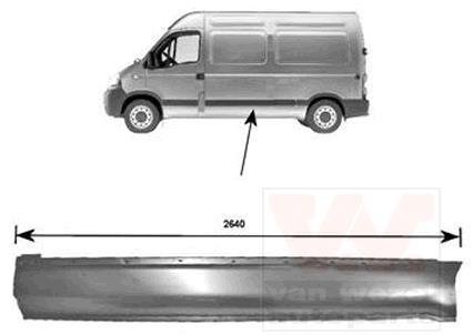 Боковина Van Wezel 3798143