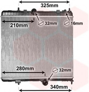 Теплообмінник Van Wezel 40002384