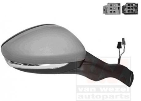 Дзеркало зовнішнє Van Wezel 4034808