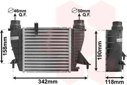 Теплообмінник Van Wezel 43004553