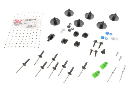 Кріплення бампера Van Wezel 4328794