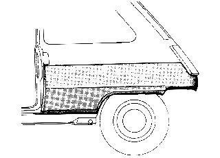 Боковина Van Wezel 4337146