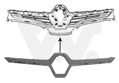 Grille Van Wezel 4382518