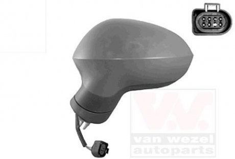 Зеркало Van Wezel 4940817