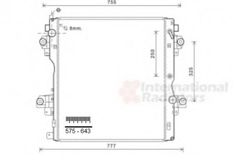 Теплообмінник Van Wezel 53002604