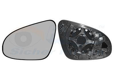 Стекло зеркала (с подогревом) Toyota Avensis/Corolla 08- (L) Van Wezel 5407837