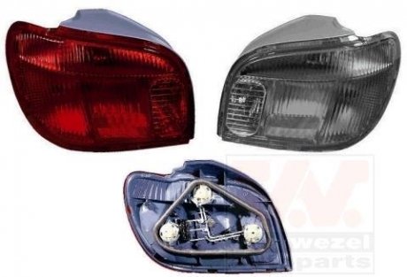 Ліхтар задній Van Wezel 5431933