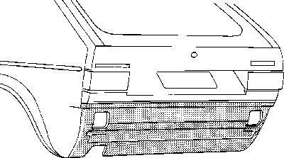 Задняя стенка Van Wezel 581035