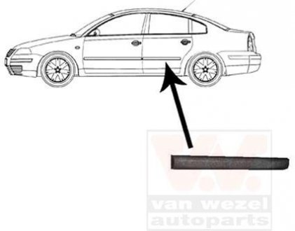 Облицовка / защитная накладка Van Wezel 5836425