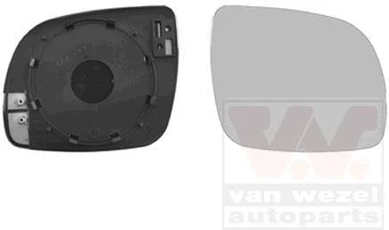 Стекло, зеркало Van Wezel 5836838