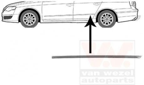 Облицовка / защитная накладка Van Wezel 5839405