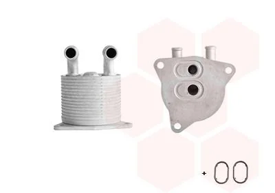 Фото радіатор оливи Van Wezel 59013711 Радіатор оливи Van Wezel 59013711