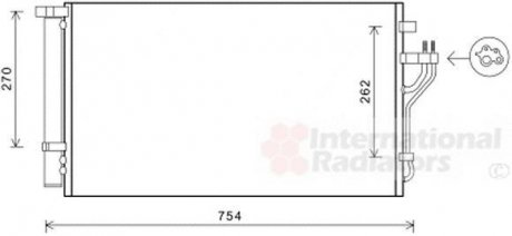 Конденсатор Van Wezel 82005279