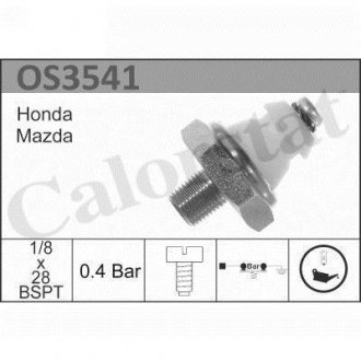 Датчик тиску мастила HONDA 0.4bar Vernet OS3541 (фото 1)