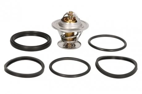 Термостат 87°C (прокладка + кільця) 1,4-1,8Audi 80, 100,A6,Golf II,III,IV,V,T5,Passat,T4 2,0 -97,Se Vernet TH143987J