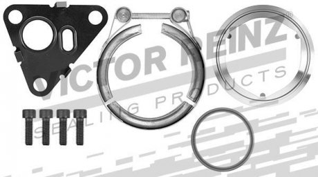 Випускний колектор, набір прокладок VW TOUAREG 2.5 R5 TDI 03- Victor Reinz 041015701