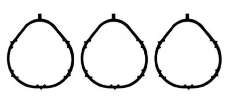 Фото прокладки впускного коллектора, набір Victor Reinz 111040101 Прокладки впускного коллектора, набір Victor Reinz 111040101