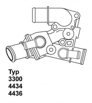 Термостат системы охлаждения WAHLER 330080D