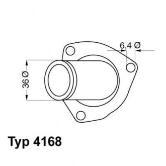 Термостат WAHLER 416892D