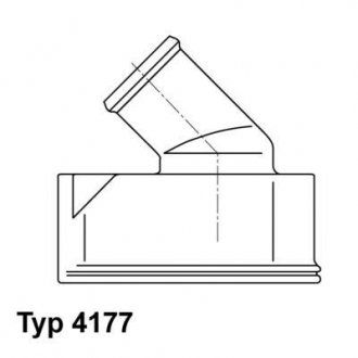 Термостат 92°C 1.8 16V Opel 93- (без штуцера) WAHLER 417792D (фото 1)