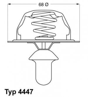 Термостат WAHLER 444785D