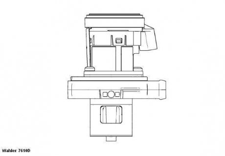 Клапан EGR WAHLER 7610D