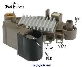 Регулятор генератора WAI M517