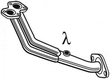 Випускна труба WALKER 21853 (фото 1)