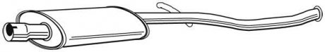 Глушник системи випуску (середній) WALKER 22526