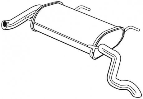 TИumik tylny WALKER 25098