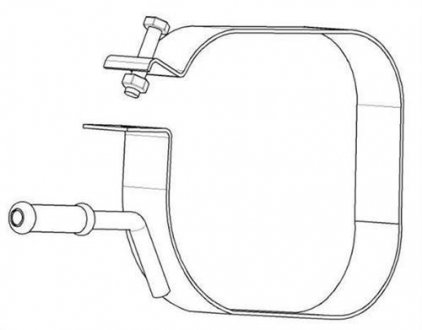 Czкњci montaїowe ukіadu wydechowego WALKER 80594 (фото 1)