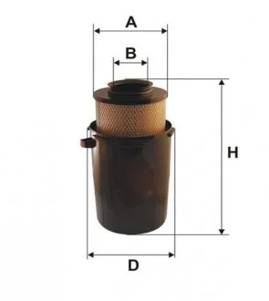 Фільтр повітря WIX FILTERS 42162E