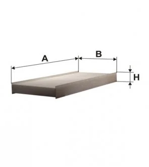 Фильтр салона WIX FILTERS 93116E