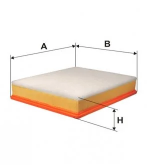 Фото фільтр повітря WIX FILTERS 93364E Фільтр повітря WIX FILTERS 93364E