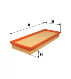 Фильтр воздушный (AP 002) WIX FILTERS WA6161