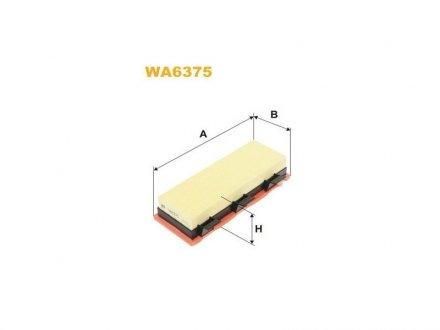 Фільтр повітря WIX FILTERS WA6375