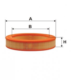 Фильтр воздушный (AR 227) WIX FILTERS WA6408