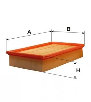 Фильтр воздушный (AP 074/5) WIX FILTERS WA9407