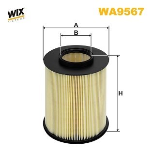 Повітряний фільтр WIX FILTERS WA9567WIX