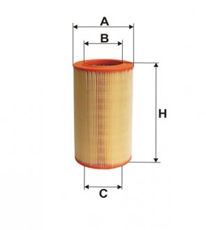 Фильтр воздушный (AR 234/4) WIX FILTERS WA9578