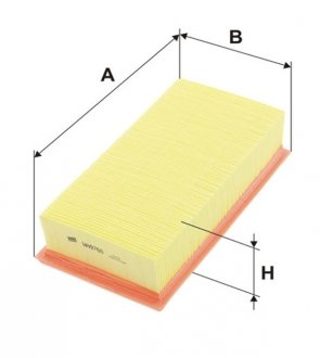 Фильтр воздушный (AP 196/6) WIX FILTERS WA9760