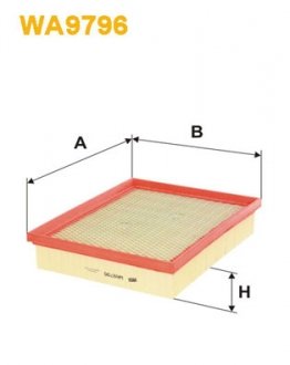 Фільтр повітряний WIX FILTERS WA9796