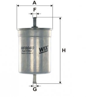 Фільтр палива WIX FILTERS WF8040