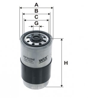 Фильтр топливный (PP 850) WIX FILTERS WF8056