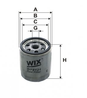 Фильтр топлива WIX FILTERS WF8121 (фото 1)